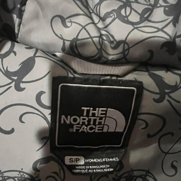 The North Face Vintage Artic Down Hyvent Parka Brown Women's Small - Picture 3 of 6